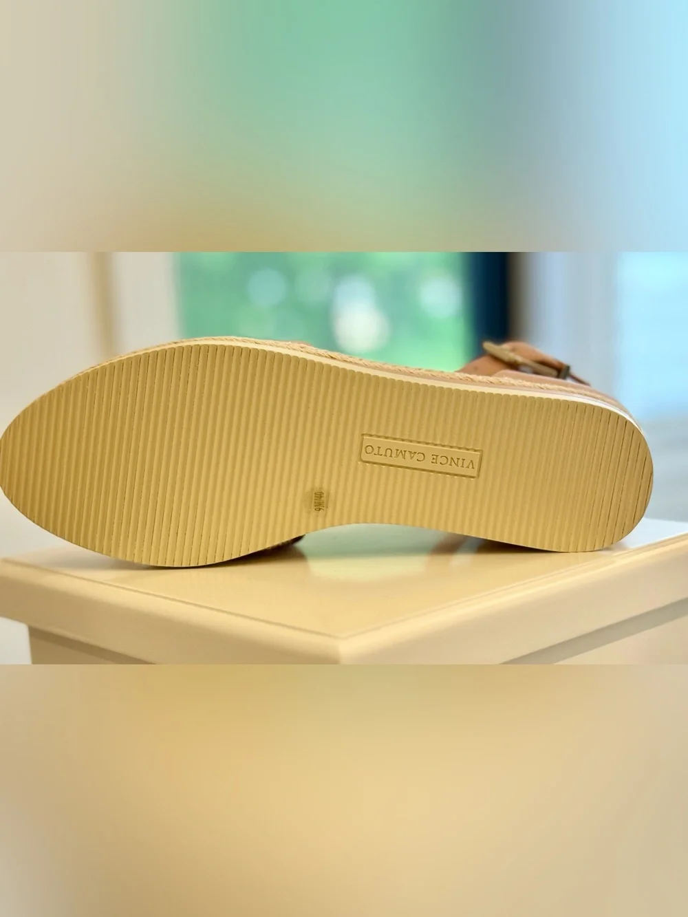 Brand New Vince Camuto Espadrille D’Orsay Flats Women’s 9 | Ankle Strap - Picture 7 of 11